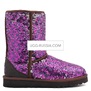 UGG Classic Short Sparkles Violet