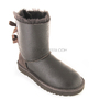 UGG Bailey Bow Metallic Chocolate