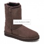 UGG Classic Short ZIP Chocolate