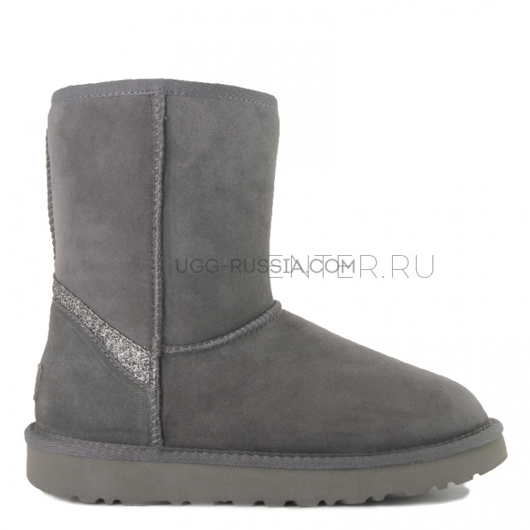 UGG Classic Short Rainbow Grey