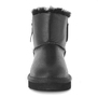 UGG Classic Mini Double ZIP Metallic Black