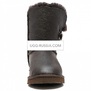 UGG Bailey Button Bling Metallic Chocolate