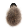 UGG Mini Fox Fur Black