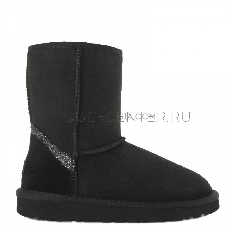 UGG Classic Short Rainbow Black