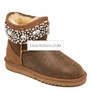 UGG UGG Jimmy Choo Multicrystal Bomber Chestnut