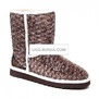 UGG Classic Short Sparkles Chestnut