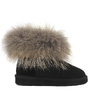 UGG Mini Fox Fur Black