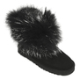 UGG Mini Fox Fur Ultra Black