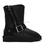 UGG Classic Short Blaise Metallic Black