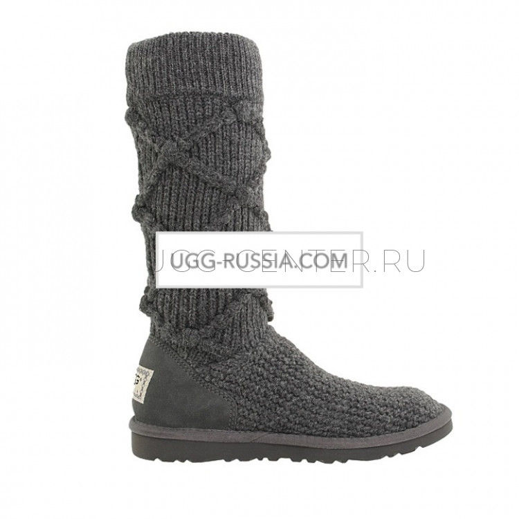 UGG Argyle Knit Grey