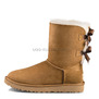 UGG KIDS Bailey Bow Chestnut