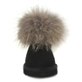 UGG Mini Fox Fur Black