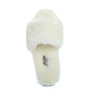 UGG Fluff Slide Slippers White