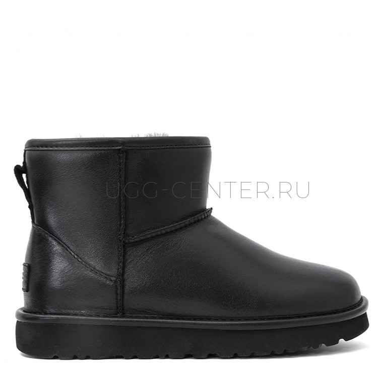 UGG Classic Mini Leather Black