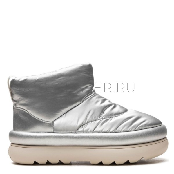 Classic Maxi Mini Boot Silver
