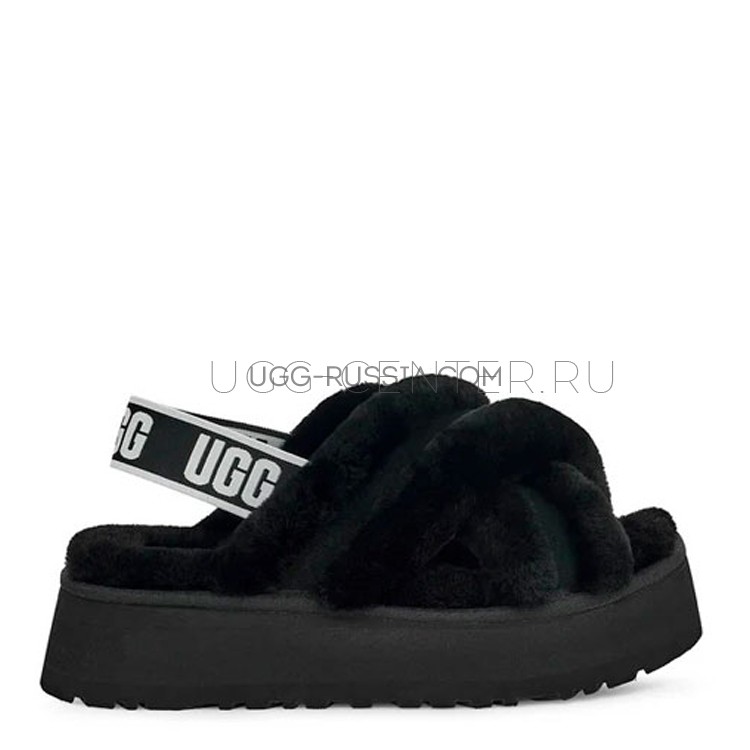 UGG Disco Cross Slide Black