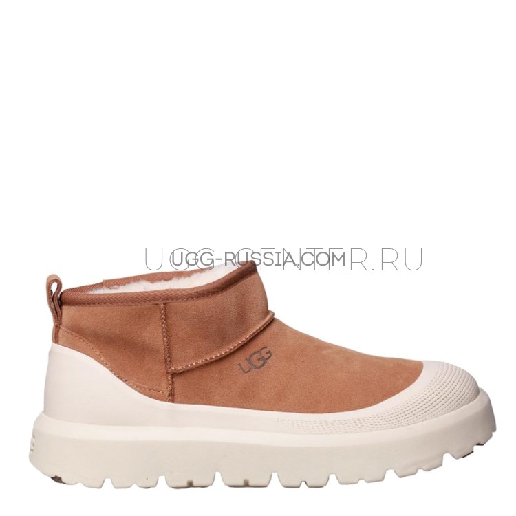 UGG Mens Ultra Mini Hybrid Chestnut