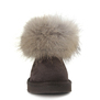 UGG Mini Fox Fur Chocolate