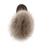 UGG Mini Fox Fur Chocolate