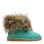 UGG Mini Fox Fur Aqua