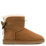 UGG Bailey Bow Mini Medallion Chestnut