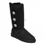 UGG Bailey Button Triplet Bling Black