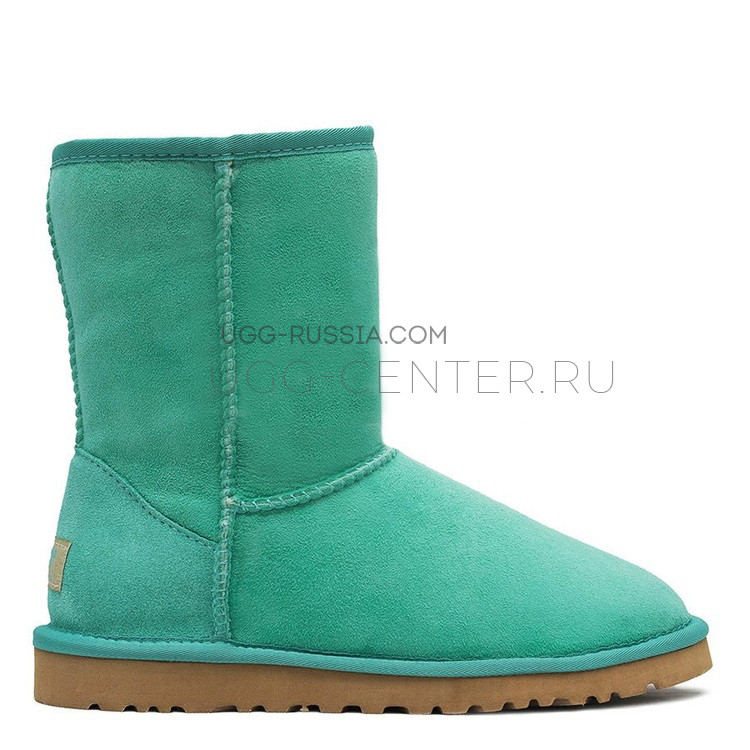 UGG Classic Short Aqua