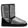 UGG Classic Short Sparkles Black Grey