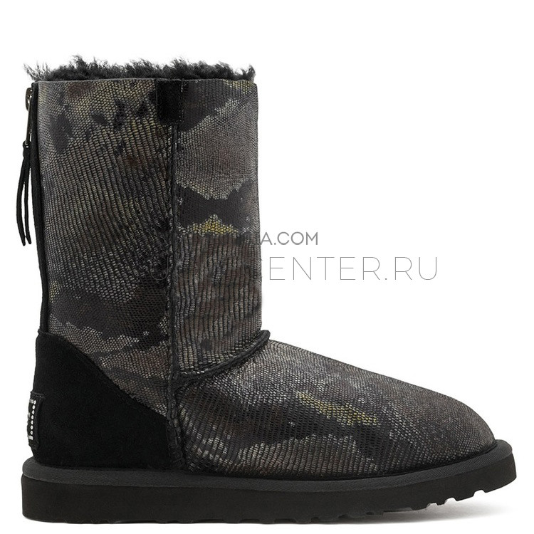 UGG Classic Short ZIP Snake