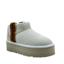 UGG Classic Ultra Mini Braid Platform White