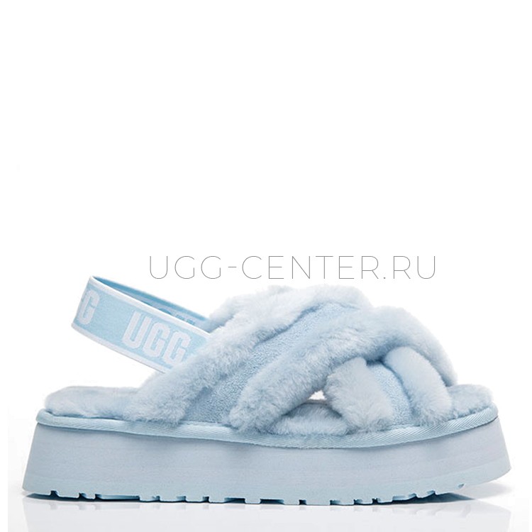 UGG Disco Cross Slide Blue
