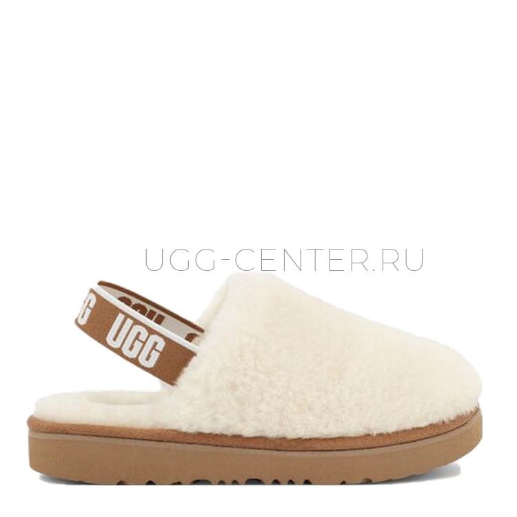 UGG Fluff Yeah Clog White