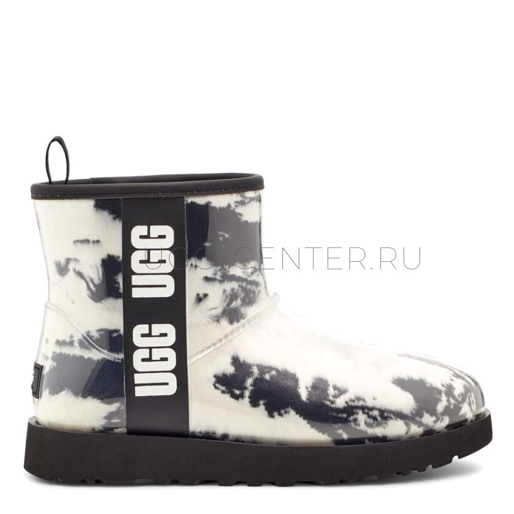 UGG Classic Clear Mini Marble Black