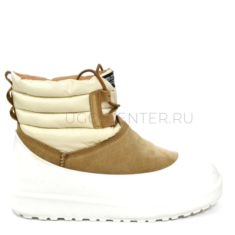 UGG Classic Mini Lace-Up Weather White Chestnut