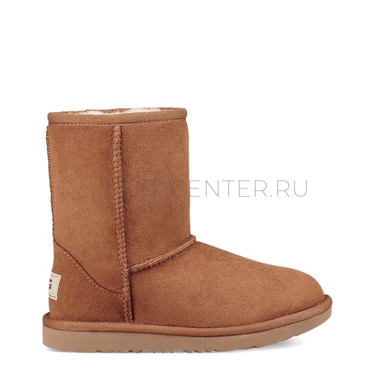 UGG KIDS Classic Short Сhestnut