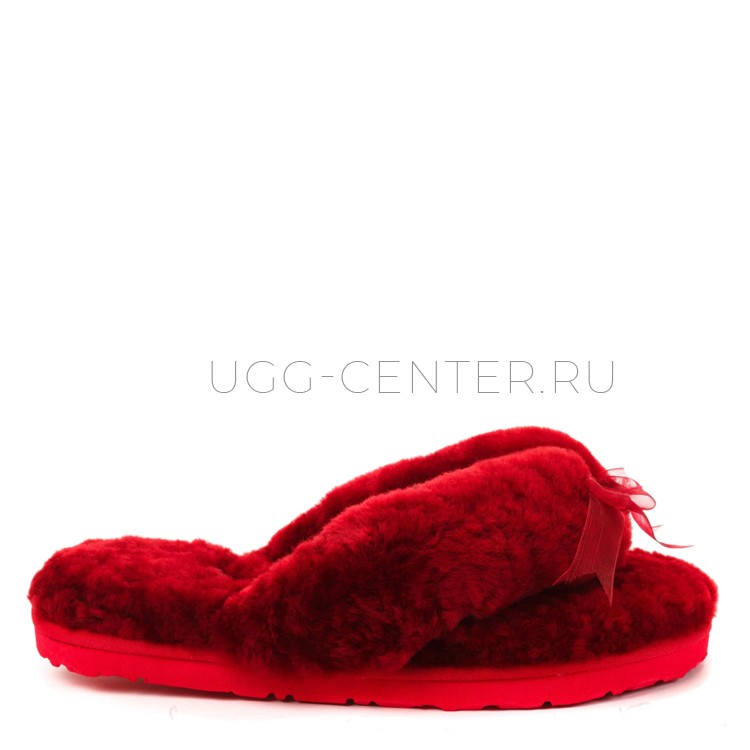 UGG Fluf Fflip Flop Bordo