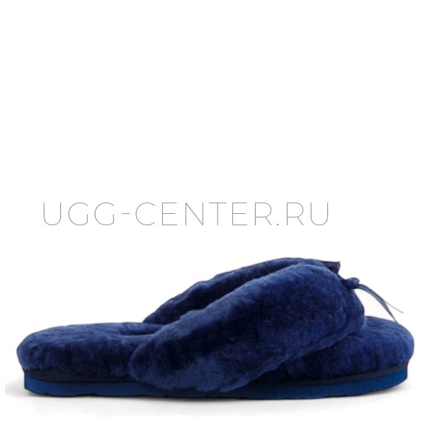 Fluff Flip Flop Navy Blu