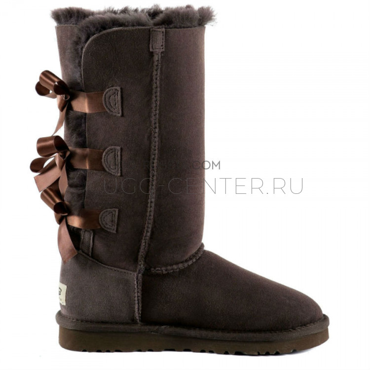 UGG Bailey Bow Tall Chocolate