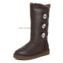 UGG Bailey Button Triplet Bling Metallic Chocolate