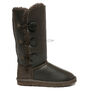 UGG Bailey Button Triplet Metallic Chocolate