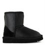 UGG KIDS Classic Short Metallic Black