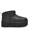 Classic Ultra Mini Platform Leather Black