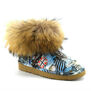 UGG Jimmy Choo Travel Fox Lodge Blue