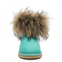 UGG Mini Fox Fur Aqua