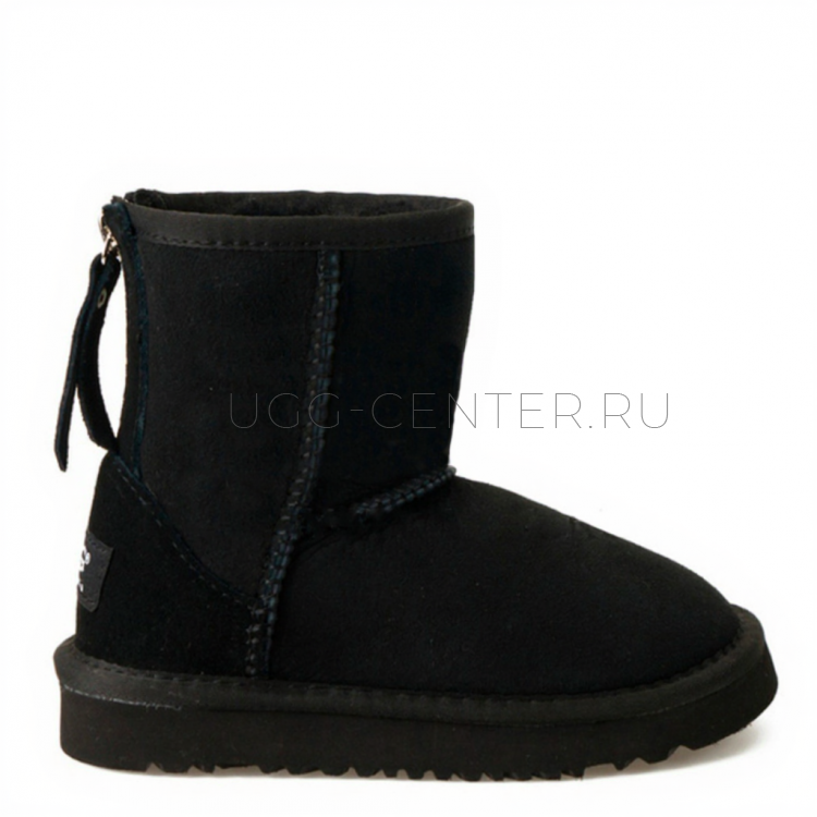 UGG KIDS Classic ZIP Black