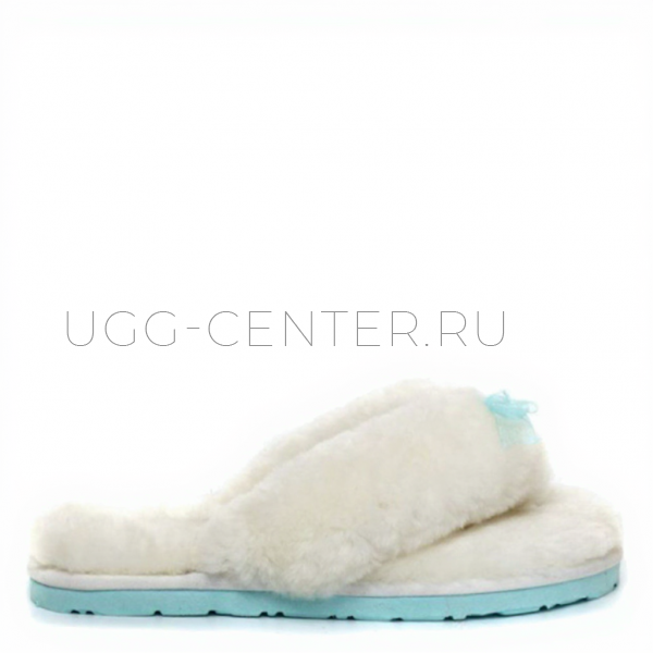 Fluff Flip Flop White