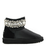 UGG Jimmy Choo Multicrystal Metallic Black