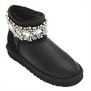 UGG Jimmy Choo Multicrystal Metallic Black
