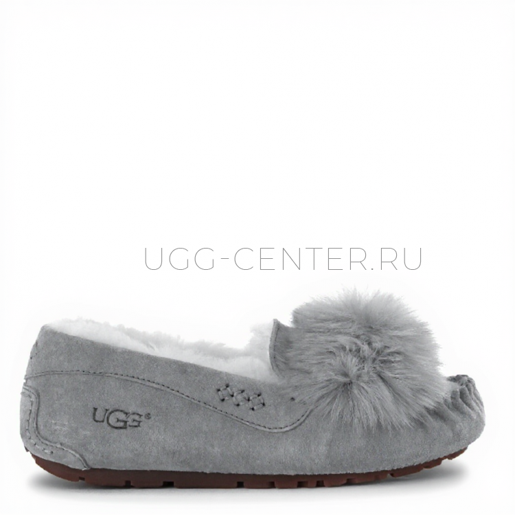 UGG Dakota Pom Pom Grey