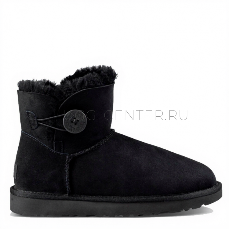 UGG Bailey Button Mini Black